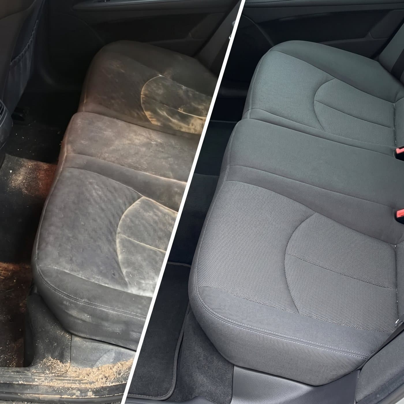 Innenraum & Sandentfernung: Vorher und Nachher bei Custom Autospa Berlin
