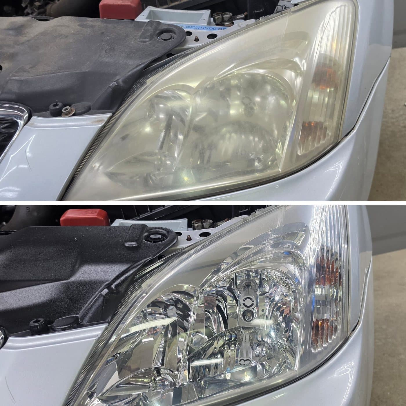 Scheinwerfer-Aufbereitung: Vorher und Nachher bei Custom Autospa Berlin